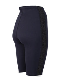 Two Bare Feet Womens Silicone Print Series 2.5mm Neoprene Wetsuit Shorts (Black)
