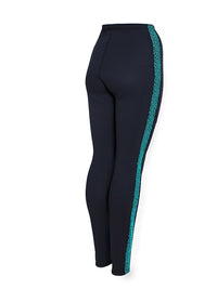 Two Bare Feet Womens Silicone Print Series 2.5mm Neoprene Wetsuit Pants (Black/Mint)