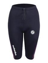 Two Bare Feet Womens Silicone Print Series 2.5mm Wetsuit Jacket & Shorts Set (Black/Raspberry)