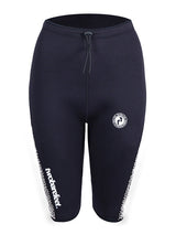 Two Bare Feet Womens Silicone Print Series 2.5mm Wetsuit Jacket & Shorts Set (Black/White)