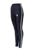 Two Bare Feet Womens Silicone Print Series 2.5mm Neoprene Wetsuit Pants (Black/White)