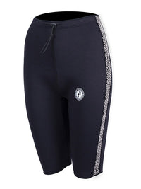 Two Bare Feet Womens Silicone Print Series 2.5mm Neoprene Wetsuit Shorts (Black/White)
