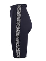 Two Bare Feet Womens Silicone Print Series 2.5mm Neoprene Wetsuit Shorts (Black/White)