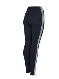 Two Bare Feet Womens Silicone Print Series 2.5mm Neoprene Wetsuit Pants (Black/White)