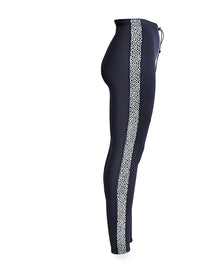 Two Bare Feet Womens Silicone Print Series 2.5mm Neoprene Wetsuit Pants (Black/White)