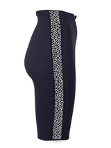 Two Bare Feet Womens Silicone Print Series 2.5mm Neoprene Wetsuit Shorts (Black/White)