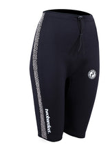 Two Bare Feet Womens Silicone Print Series 2.5mm Neoprene Wetsuit Shorts (Black/White)