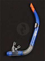 Two Bare Feet Silicone Snorkel (Blue)
