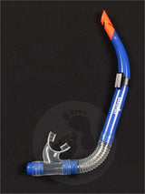 Two Bare Feet Silicone Snorkel (Blue)