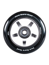 TBF Alloy Series Scooter Wheels - 5 Star (Chrome Pair 2 x Wheels)