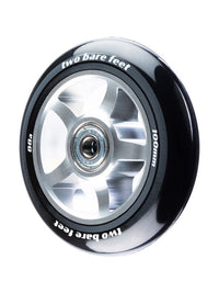 TBF Alloy Series Scooter Wheels - 5 Star (Chrome Pair 2 x Wheels)