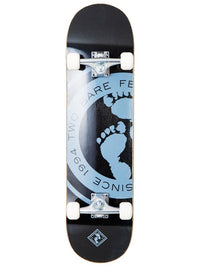 TBF Boarding Co Complete Double Kick Skateboard Since '94 (Black)