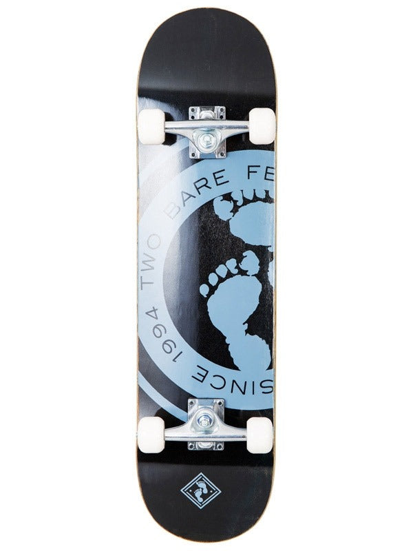 TBF Boarding Co Complete Double Kick Skateboard Since '94 (Black)
