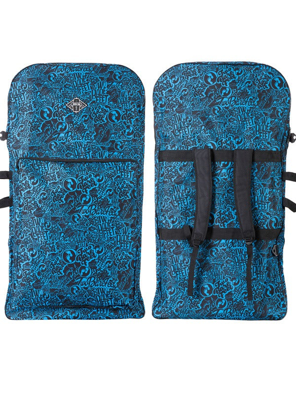 Two Bare Feet 42" Future Print Single Bodyboard and Bag Bundle (Choice of 33", 37", 42")