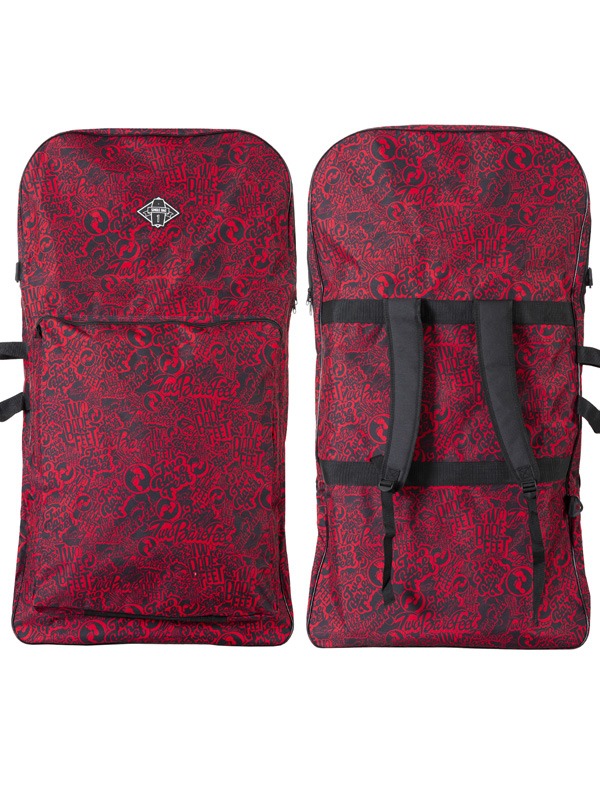 Two Bare Feet Classic Pattern Single Bodyboard and Bag Bundle (Choice of 33", 37", 41", 42", 44")