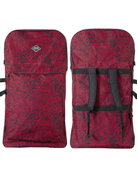 Two Bare Feet 42" Future Print Single Bodyboard and Bag Bundle (Choice of 33", 37", 42")