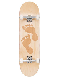 Two Bare Feet 8.25" Laser Logo Canadian Maple Complete Skateboard