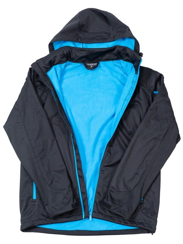 Two Bare Feet Softshell Jacket (Black/Blue)