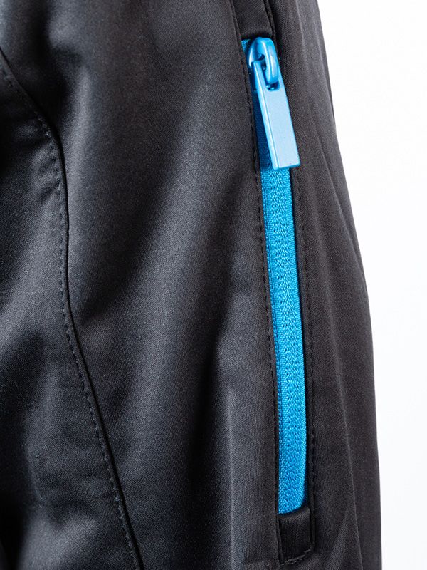 Two Bare Feet Softshell Jacket (Black/Blue)