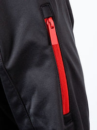 Two Bare Feet Softshell Jacket (Black/Red)