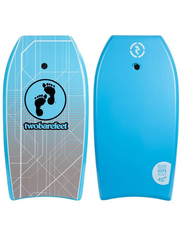 Two Bare Feet Space Single Bodyboard and Bag Bundle (Choice of 33", 37", 41", 42", 44")