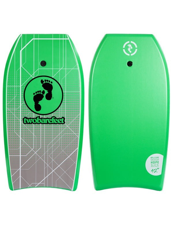 Two Bare Feet Space Quad Bodyboard and Bag Bundle (Choice of 33", 37", 41", 42", 44")
