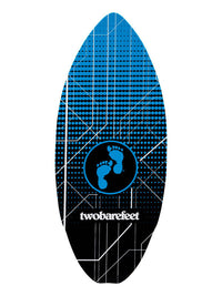 Two Bare Feet Space 41" Skimboard (Black / Blue)