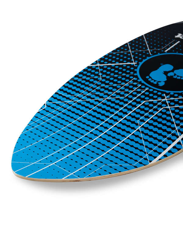 Two Bare Feet Space 41" Skimboard (Black / Blue)