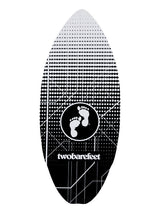 Two Bare Feet Space 41" Skimboard (Black / White)