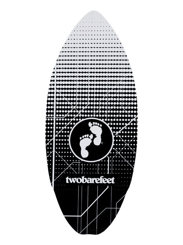Two Bare Feet Space 41" Skimboard (Black / White)