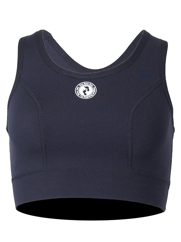 Two Bare Feet Womens Sport 1.5mm Neoprene Wetsuit Top (Black)