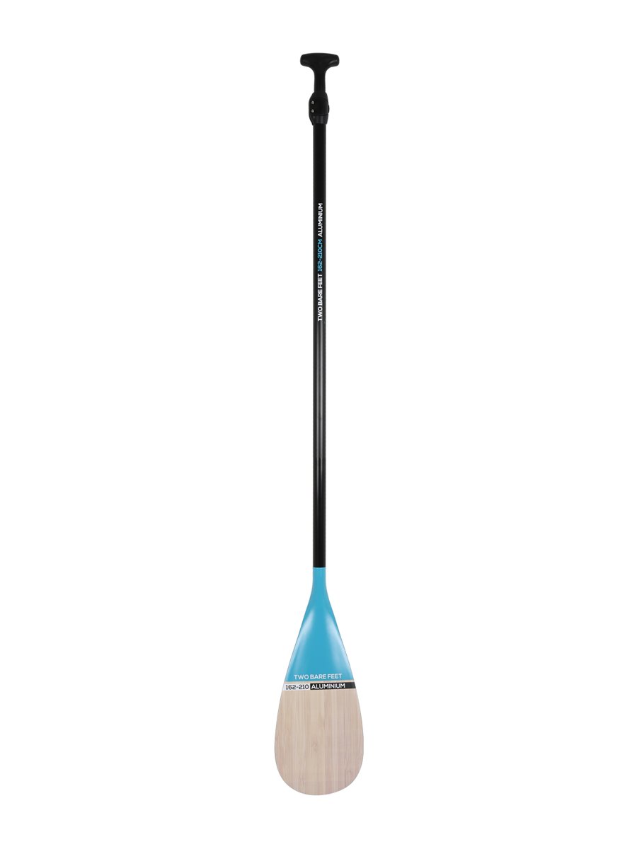 Two Bare Feet Strand Aluminium 3 Piece SUP Paddle (Aqua)