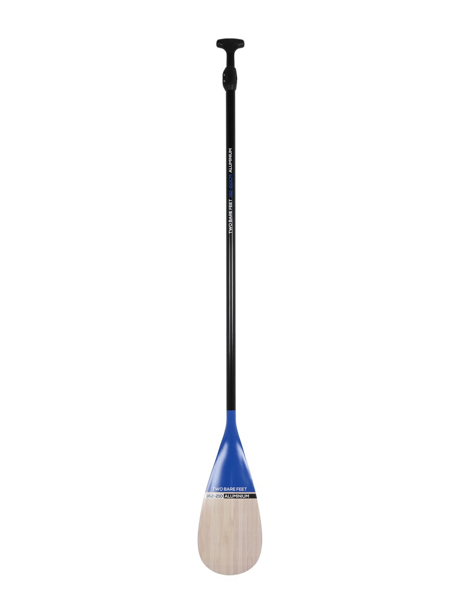 Two Bare Feet Strand Aluminium 3 Piece SUP Paddle (Blue)