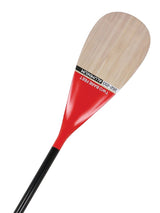 Two Bare Feet Strand Aluminium 3 Piece SUP Paddle (Red)
