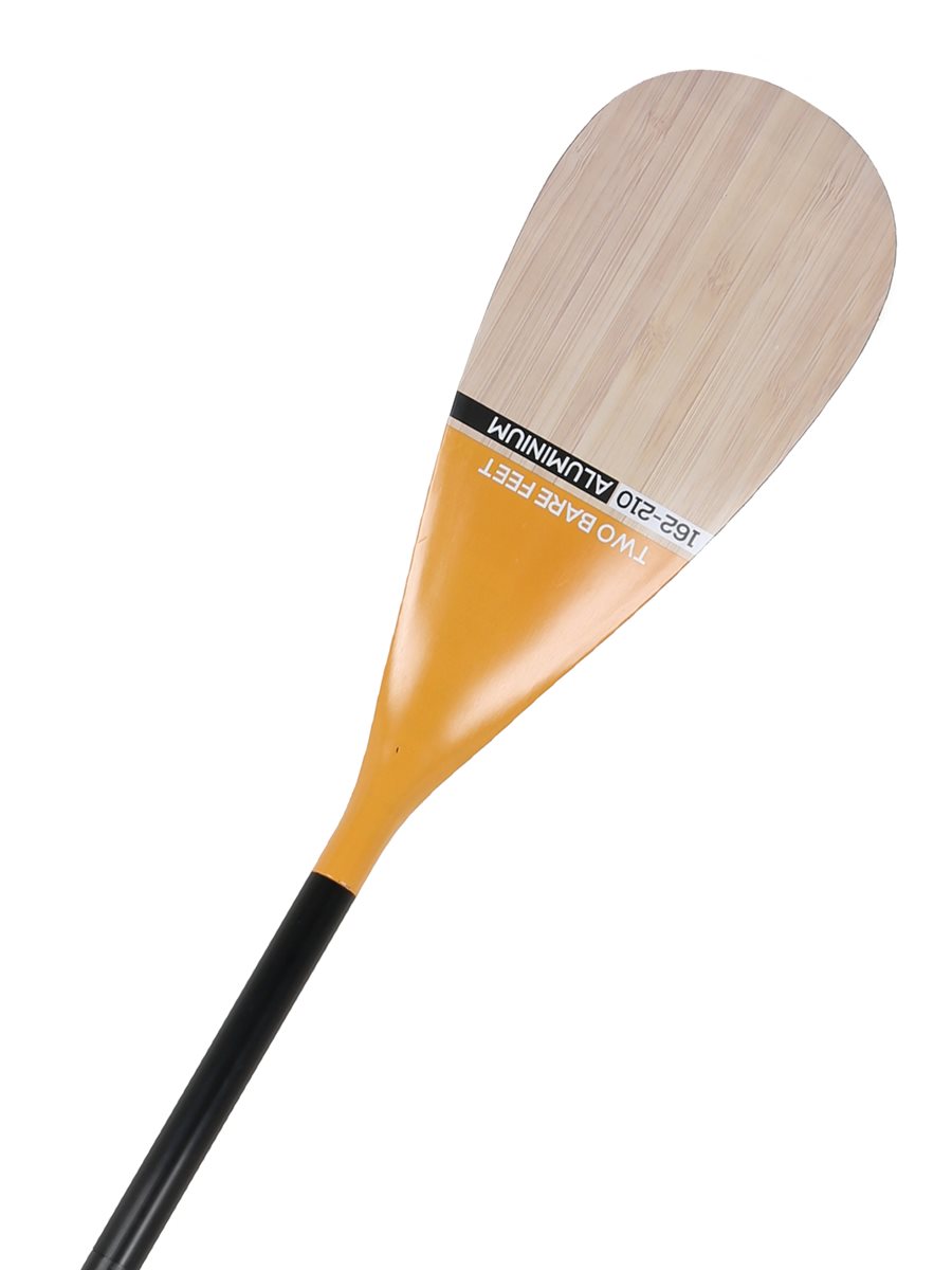 Two Bare Feet Strand Aluminium 3 Piece SUP Paddle (Yellow)