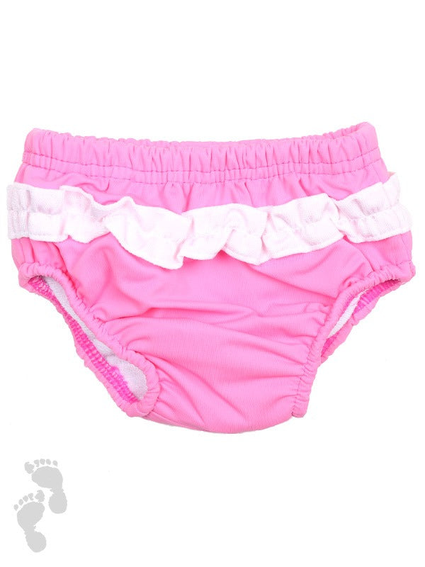 Two Bare Feet Baby Swim Nappy (Pink)