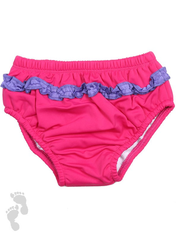 Two Bare Feet Baby Swim Nappy (Raspberry)