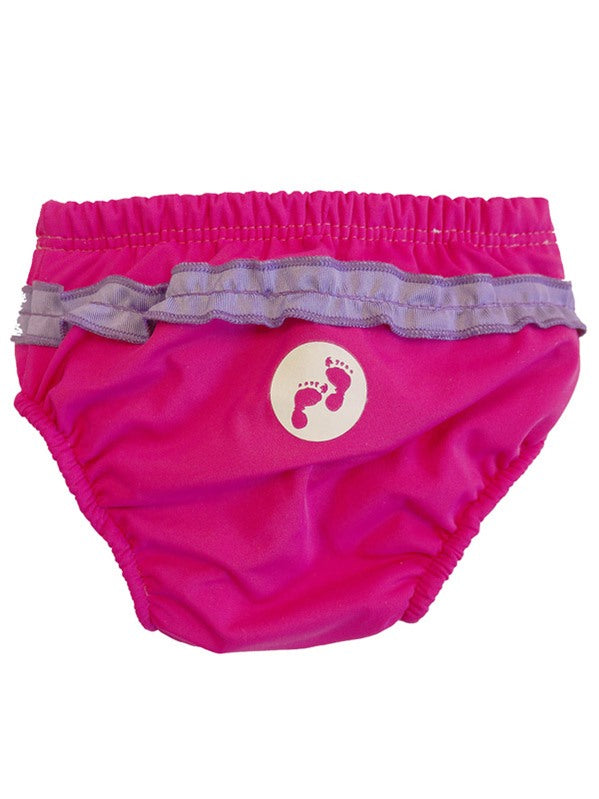 Two Bare Feet Baby Swim Nappy (Raspberry)