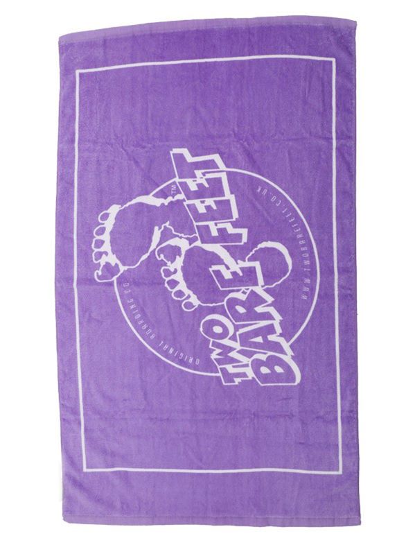 Two Bare Feet Classic Logo Junior Swim Towel (Lilac)