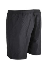 Two Bare Feet Elasticated Drawstring Waist Swimming Shorts (Black)