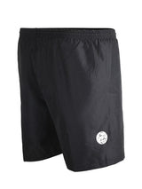 Two Bare Feet Elasticated Drawstring Waist Swimming Shorts (Black)