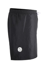 Two Bare Feet Elasticated Drawstring Waist Swimming Shorts (Black)