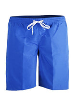 Two Bare Feet Elasticated Drawstring Waist Swimming Shorts (Blue)