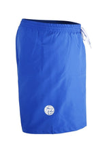 Two Bare Feet Elasticated Drawstring Waist Swimming Shorts (Blue)