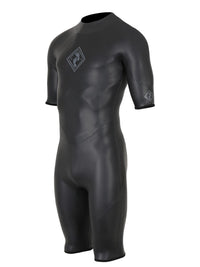 Two Bare Feet T3 Shorty Triathlon Wetsuit (Black)