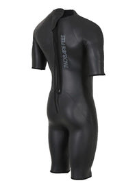Two Bare Feet T3 Shorty Triathlon Wetsuit (Black)