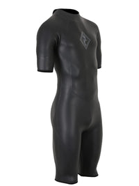 Two Bare Feet T3 Shorty Triathlon Wetsuit (Black)