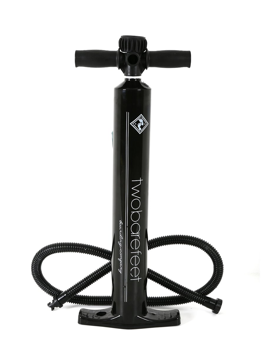Two Bare Feet High Pressure 27.5psi Single Action Hand Pump (Black)