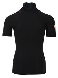 Two Bare Feet Junior Thermal Short Sleeve Rash Vest (Black)