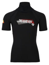 Two Bare Feet Junior Thermal Short Sleeve Rash Vest (Black)